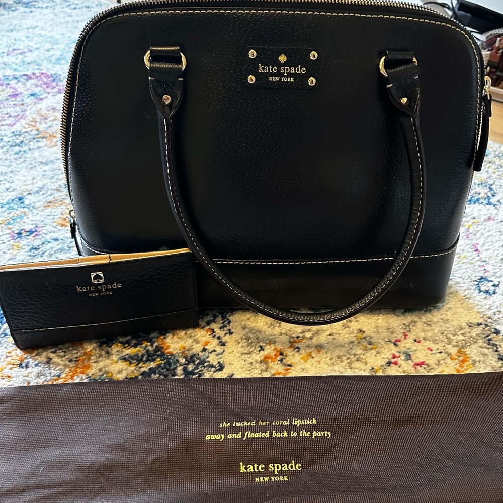 Barely used Kate Spade Bag and Wallet